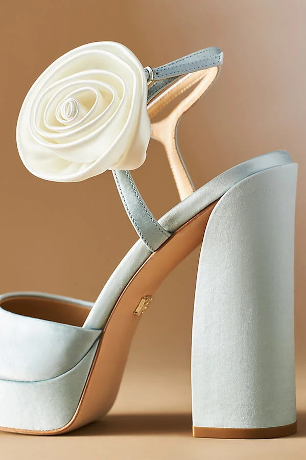 Janessa Rosette Platform Heels - Image 3