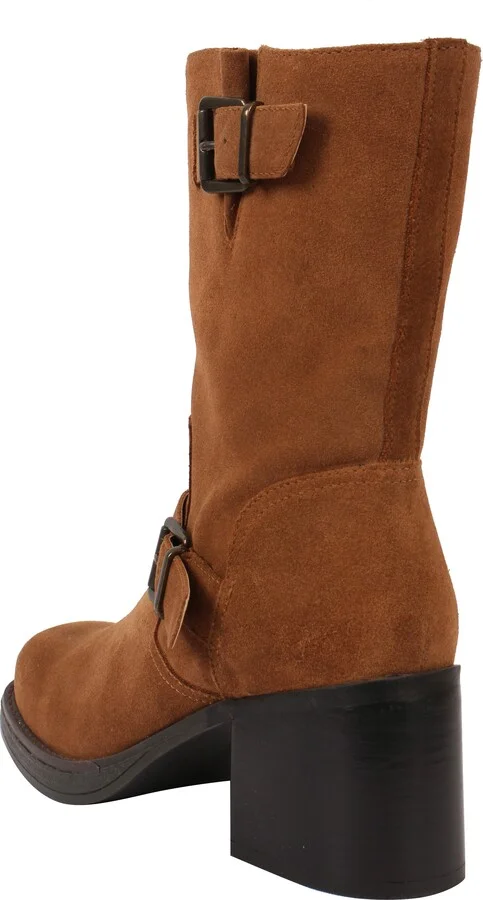 Janice Block Heel Engineer Boot - Image 2