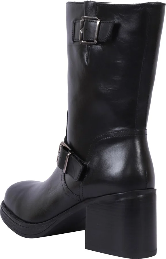 Janice Block Heel Engineer Boot - Image 2