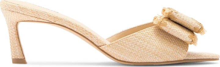 Janice Raffia Bow Sandal - Image 4