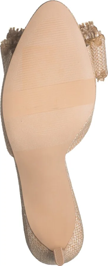 Janice Raffia Bow Sandal - Image 6