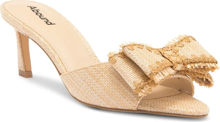 Janice Raffia Bow Sandal