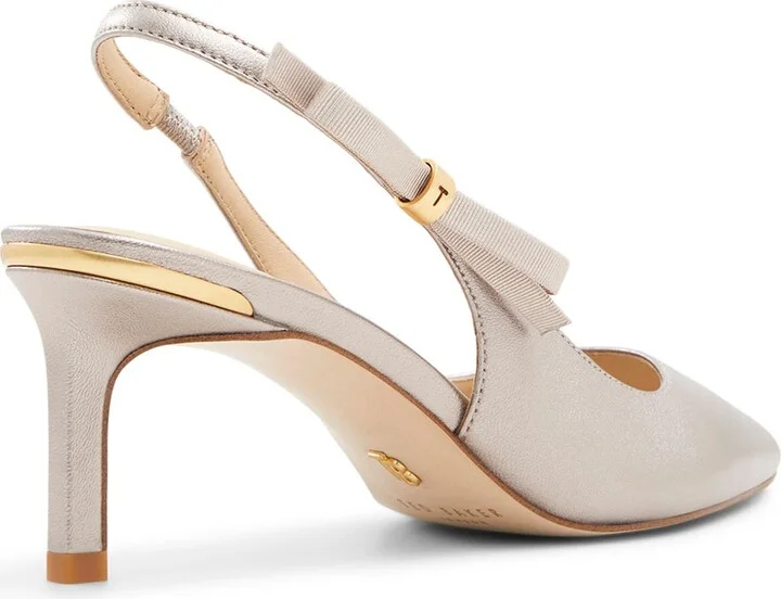 Janie Bow Slingback Pointed Toe Pump - Image 2