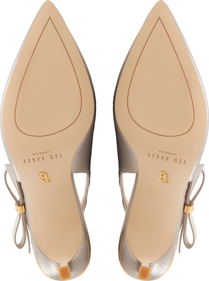 Janie Bow Slingback Pointed Toe Pump - Image 5