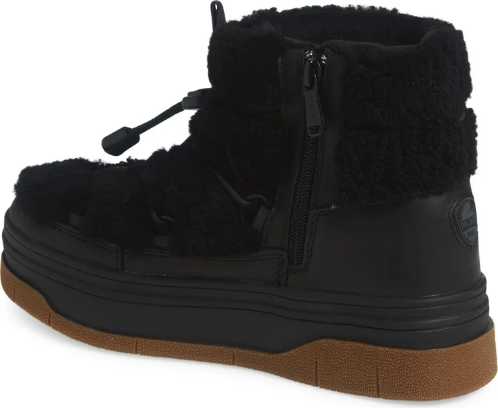 Janie Waterproof Faux Shearling Platform Bootie - Image 2