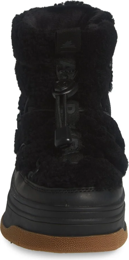 Janie Waterproof Faux Shearling Platform Bootie - Image 4