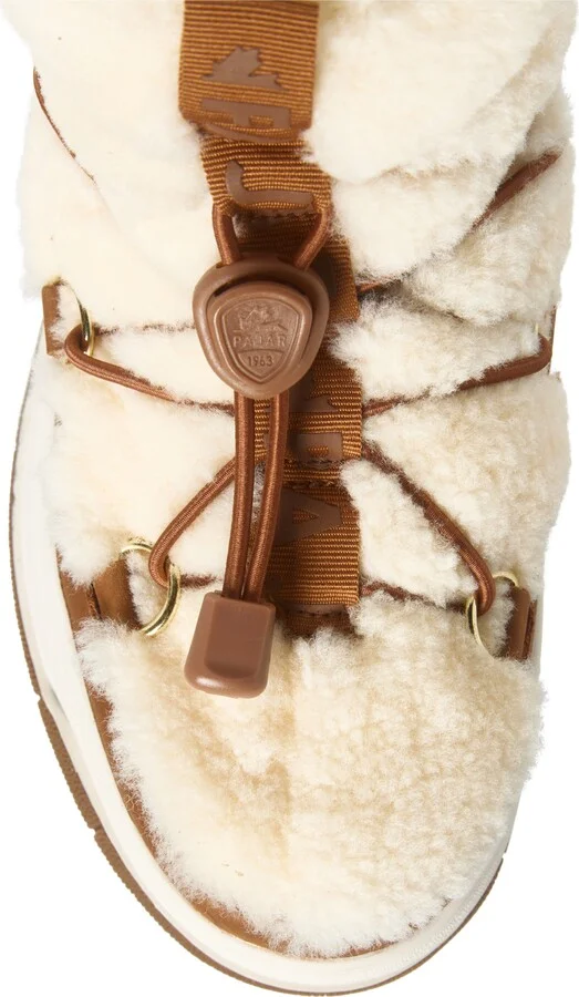 Janie Waterproof Faux Shearling Platform Bootie - Image 11