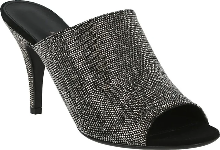 Janine Crystal Heel Sandal