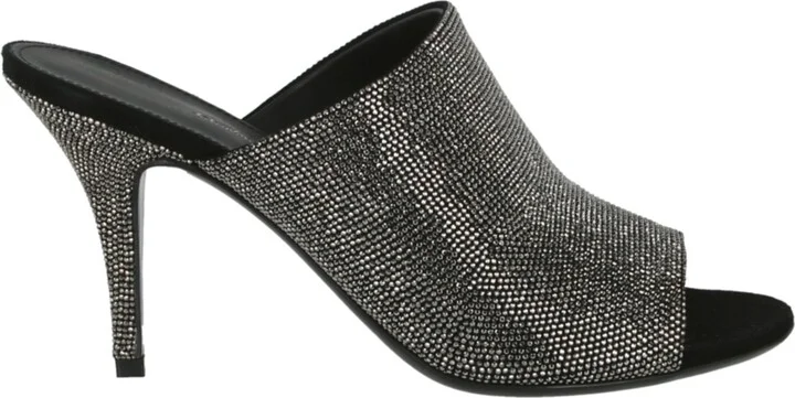 Janine Crystal Heel Sandals