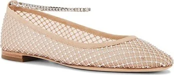 Janine Flat With Rhinestones - Image 2