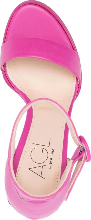 Janis 110mm leather sandals - Image 4