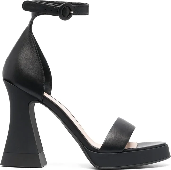 Janis 115mm ankle-strap sandals