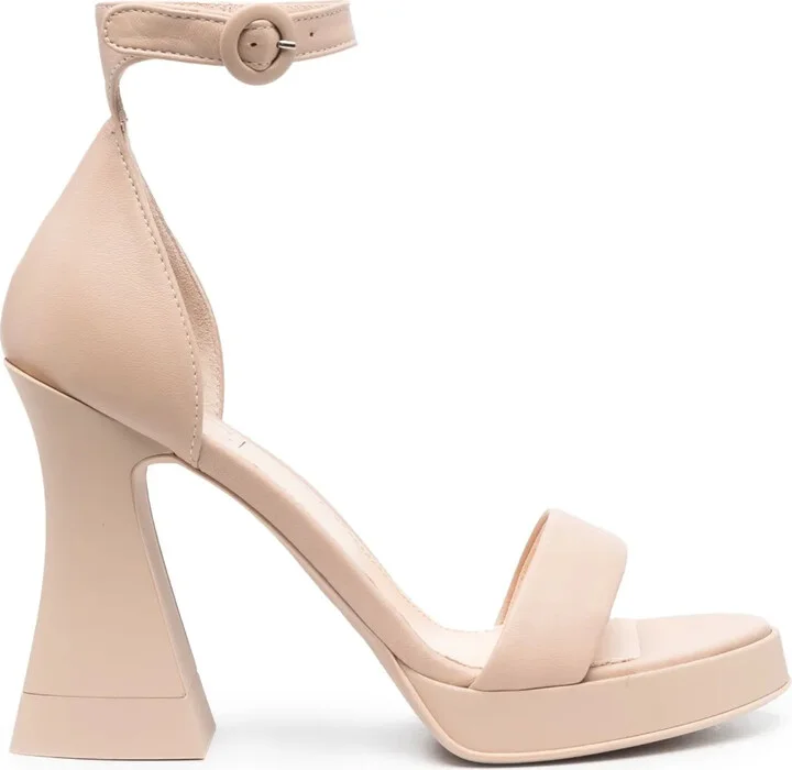 Janis 115mm ankle-strap sandals