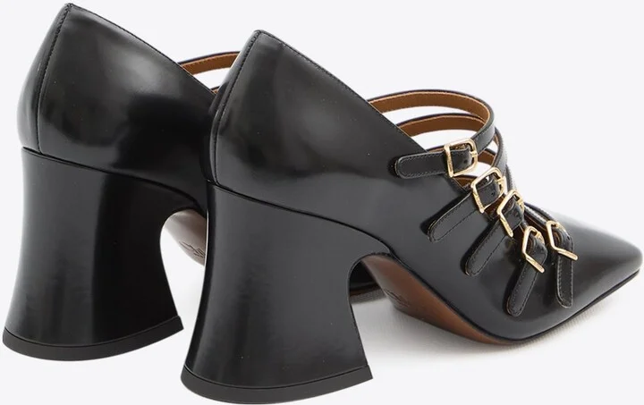 Janis 80 Calf Leather Pumps - Image 2