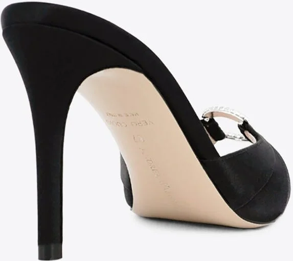 Janis 85 Satin Mules - Image 2