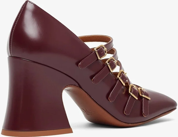 Janis dark purple pumps - Image 3