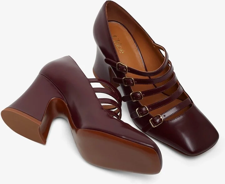 Janis dark purple pumps - Image 5