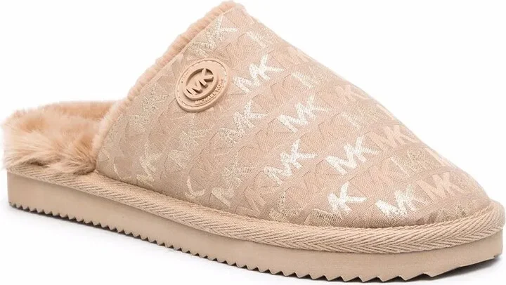 Janis monogram-print slippers - Image 2
