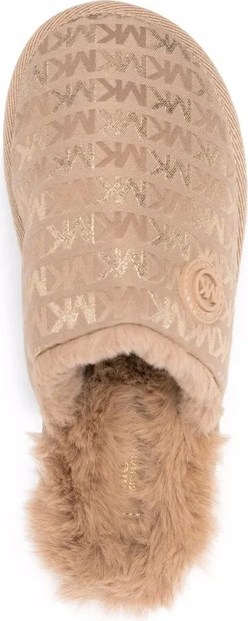 Janis monogram-print slippers - Image 4