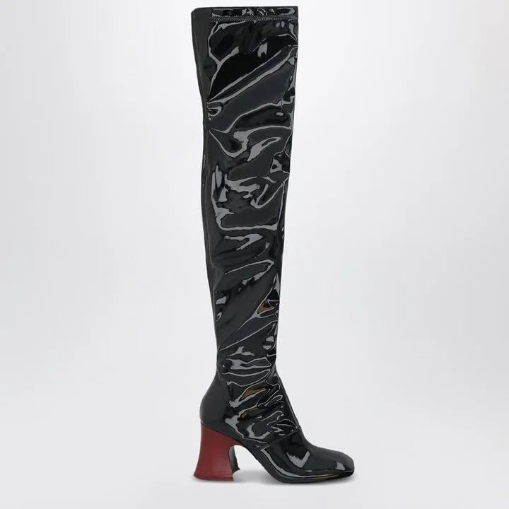 Janis over-the-knee boots in black