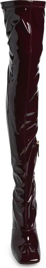 Janis Over the Knee Patent Boot - Image 4