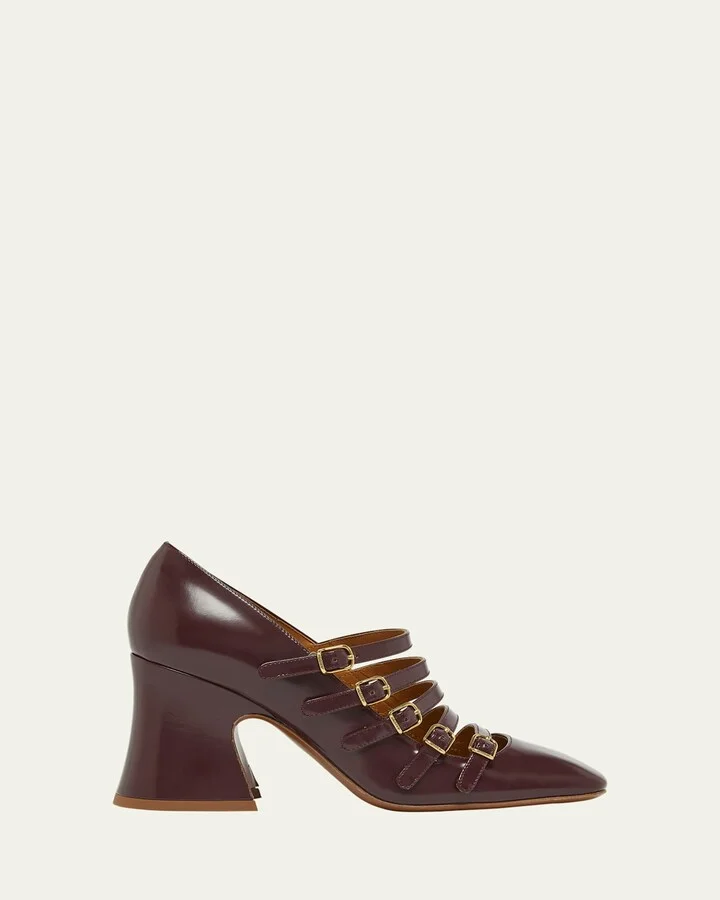 Janis Patent Leather Mary Jane Pumps