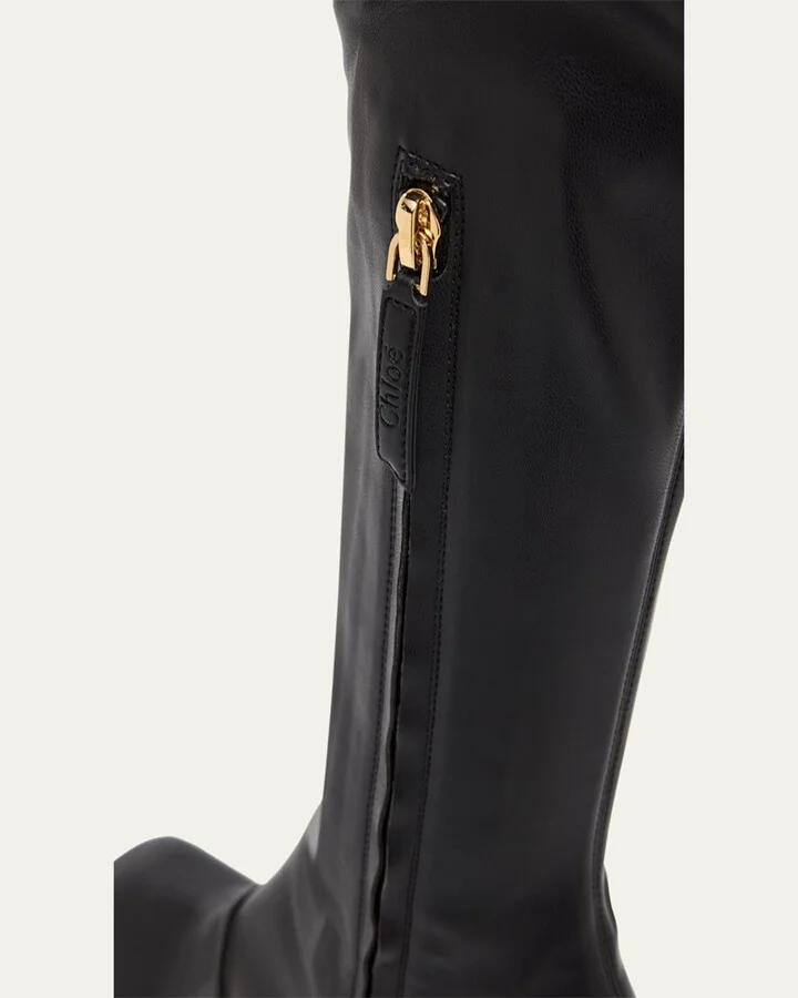 Janis Patent Leather Over-The-Knee Boots - Image 2