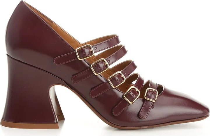 Janis Pumps Bordeaux
