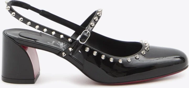 Janispikes 55 Mary-Jane Leather Pumps