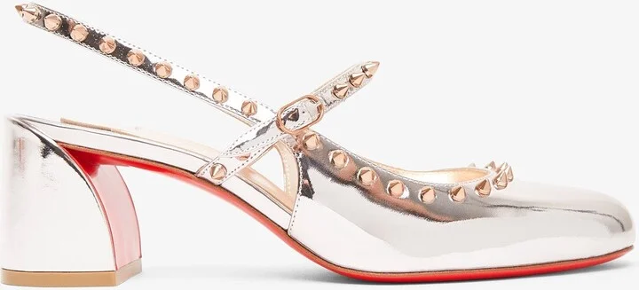 Janispikes 55 metallic pumps