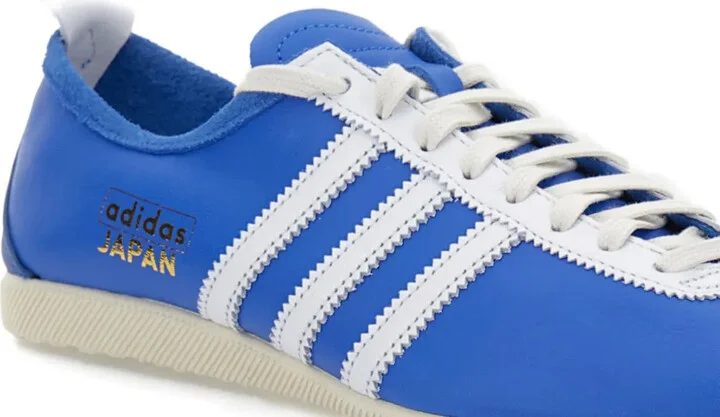 Japan leather three-stripe sneakers - Image 3