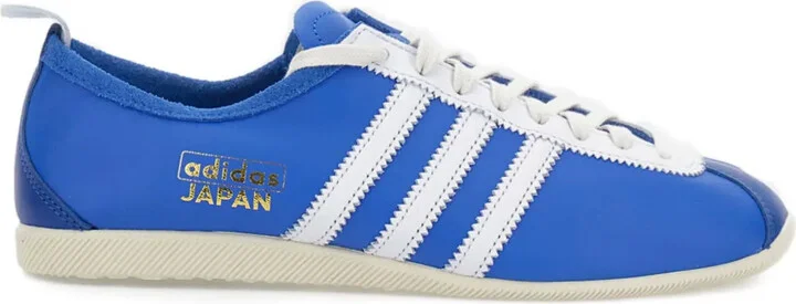 Japan leather three-stripe sneakers