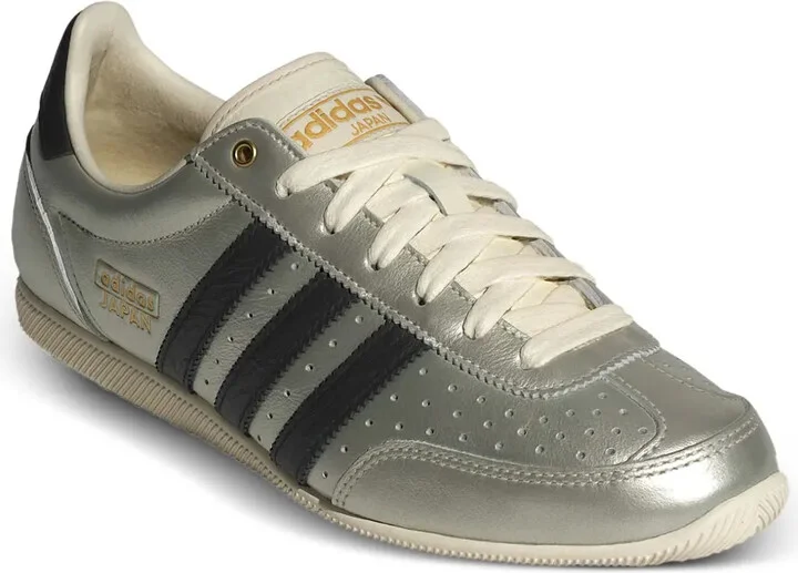 Japan three-stripe leather sneakers - Image 2