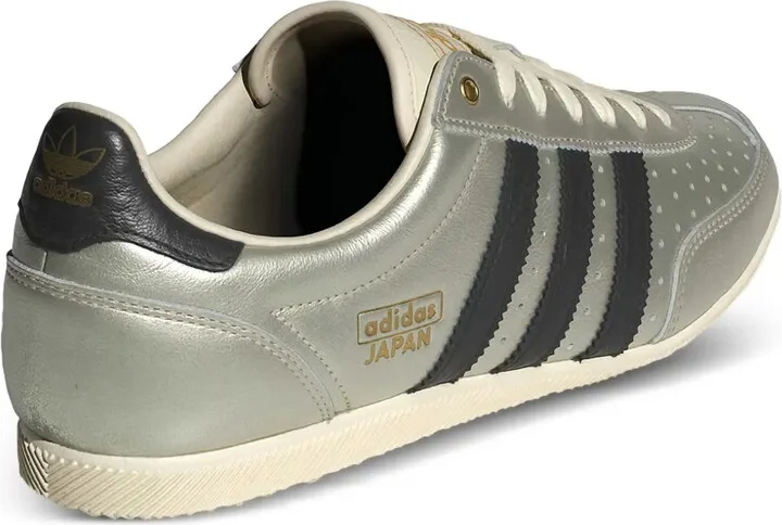 Japan three-stripe leather sneakers - Image 3