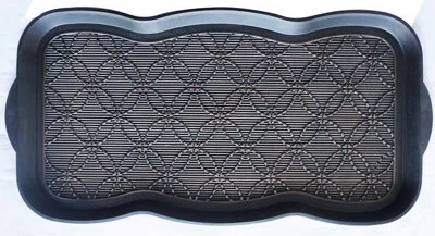 Jaramillo Chain Link 30" x 18" Outdoor Boot Tray