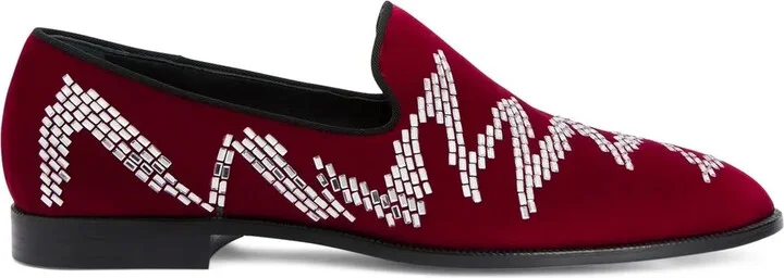Jareth Shake embellished loafers