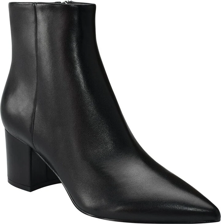 Jarli Womens Solid Leather Ankle Boots