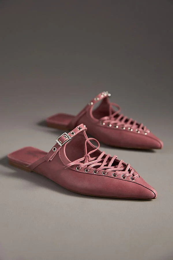 Jaskier Corset-Detail Flats