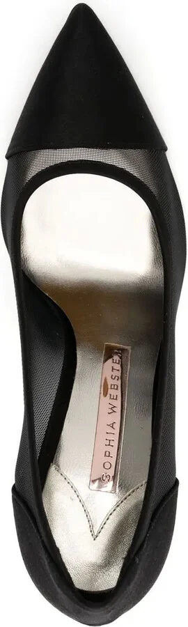 Jasmine 110mm crystal-embellished pumps - Image 4