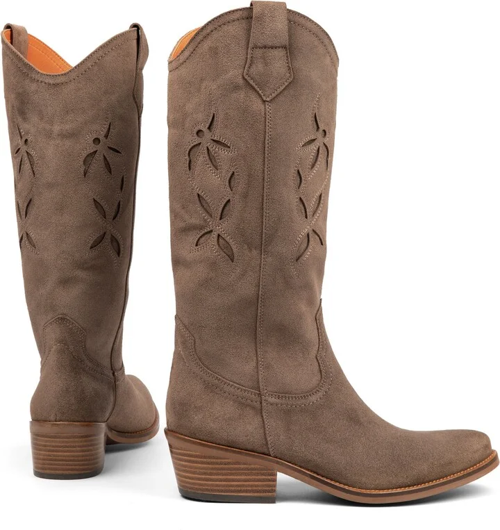 Jasmine Embroidered Western Boot - Image 4