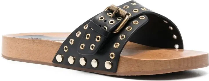 Jaso buckled clogs - Image 2