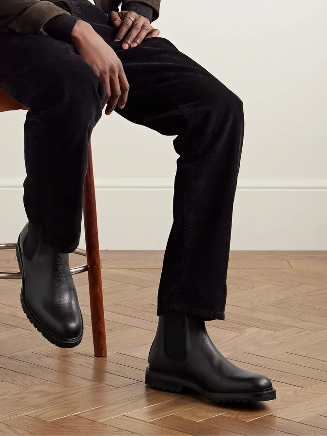 Jason II Full-Grain Leather Chelsea Boots - Image 2