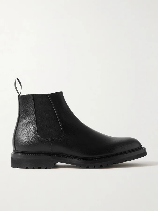 Jason II Full-Grain Leather Chelsea Boots