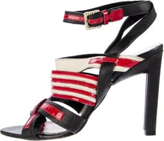 Animal Print, Black, Red