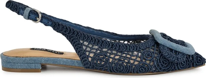 Jasser Pointed Toe Slingback Flat - Image 2