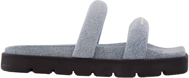 Jay Denim Flatform Sandals