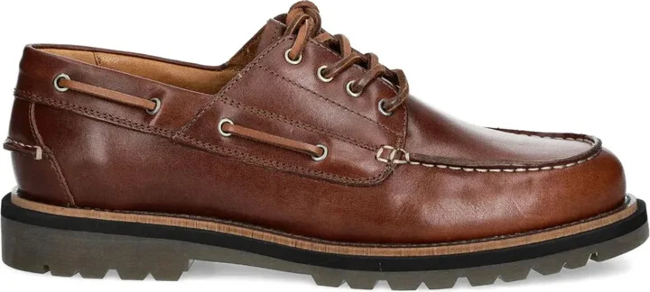 Jay leather lace-up shoes