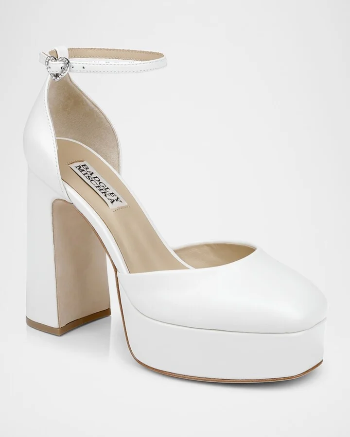 Jayda Ankle-Strap Platform Pumps - Image 7