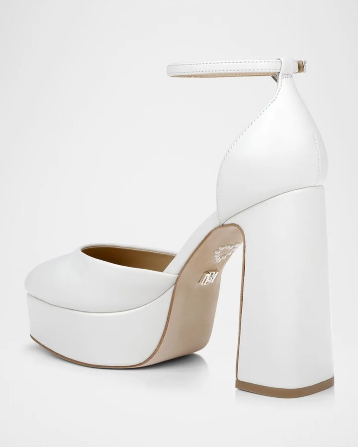 Jayda Ankle-Strap Platform Pumps - Image 8