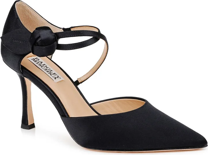 Jayden Ankle Strap Pointed Toe Pump